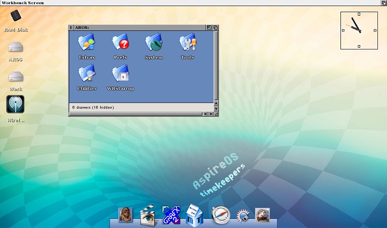 'AspireOS Titan' Released: Open source AmigaOS clone for X86 computers