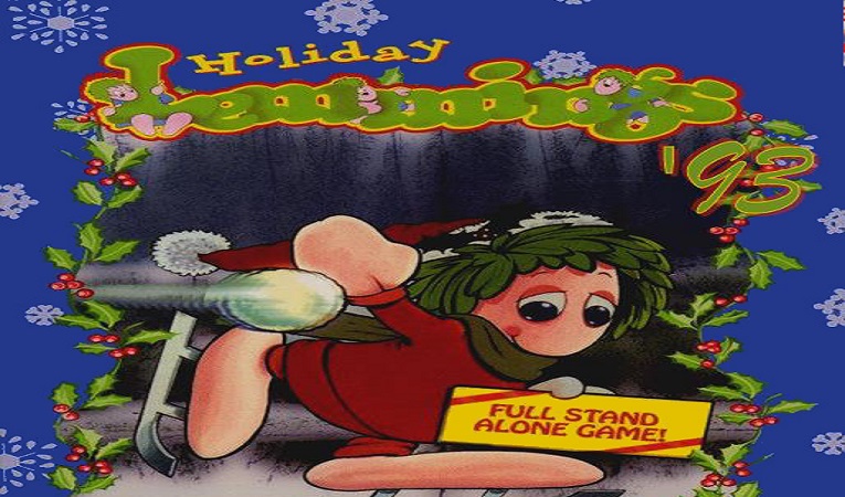 Xmas Lemmings game at