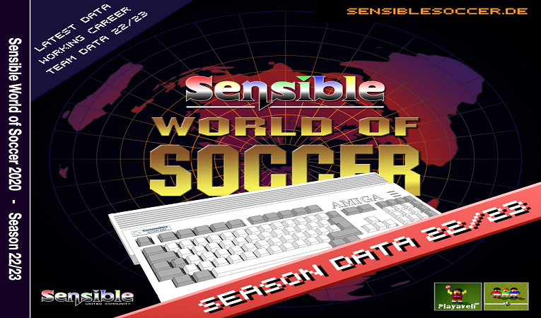 Amiga Release of Sensible World of Soccer season 22/23 available