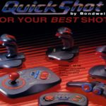 The famous Quickshot joysticks: 42 million units were sold until 1999